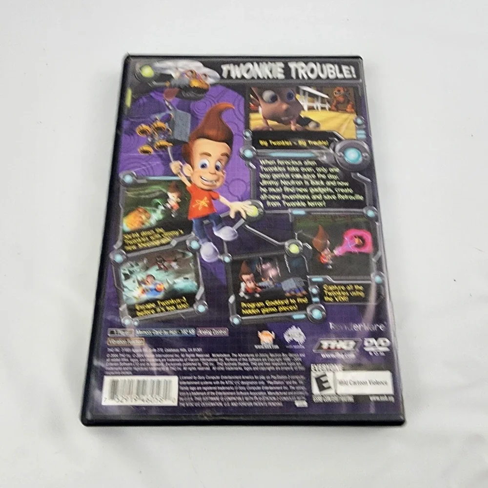 Adventures of Jimmy Neutron‎ Boy Genius: Attack of the Twonkies PS2